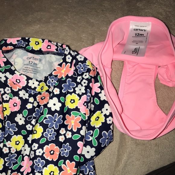 Carter’s 12M swim top and swim bottom 💕 - Picture 3 of 3